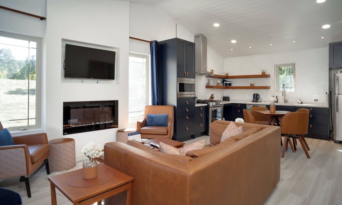 Angel Fire Cabin | 10 Cabins on one 12 Acre Property- King beds, AC, Firepit , Smores