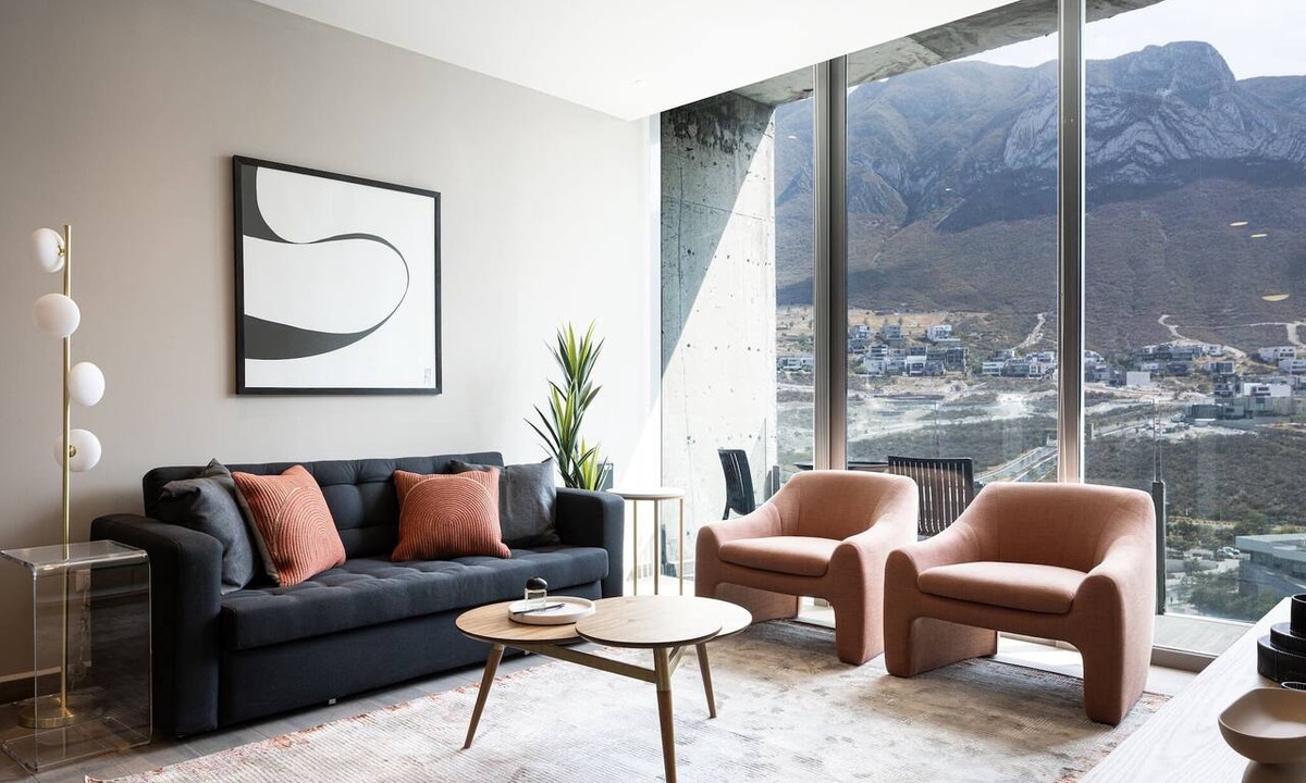 Monterrey Apartment | 15th Floor City & Mountain Views with Pool & Gym