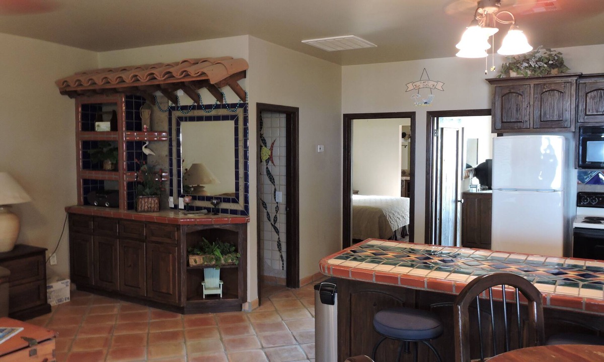 Cholla Bay Condo | 2 bed,2 bath upper condo only steps from the beach. 360 degree views.of ocean!