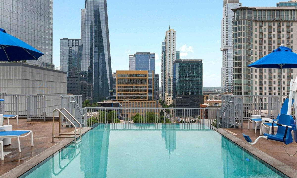 Civic District Condo | 2BR Presidential | Downtown Austin | Rooftop Pool