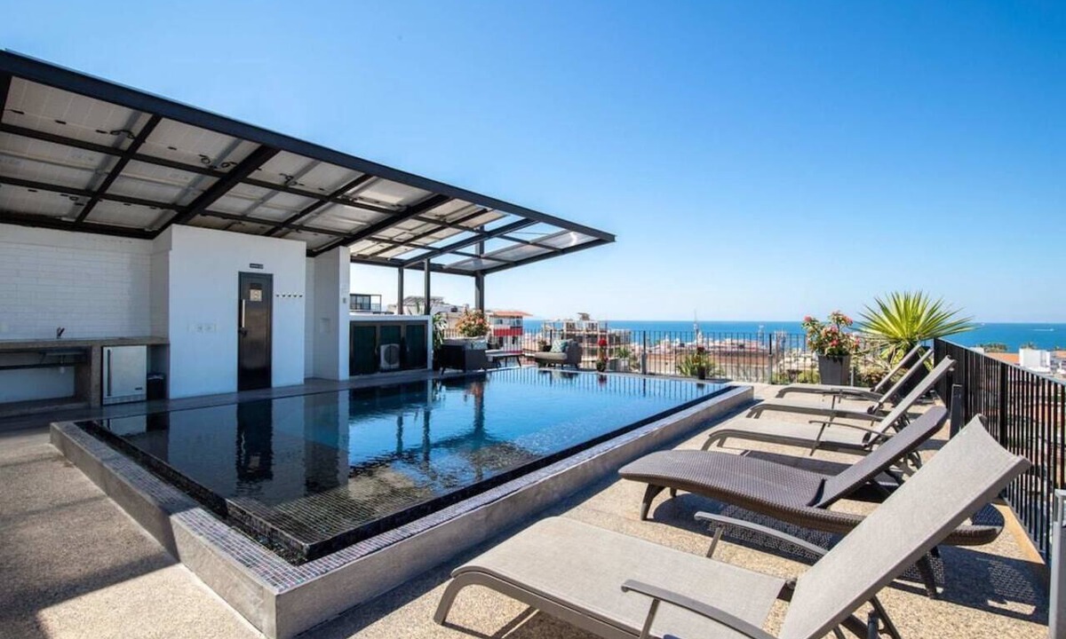 Colonia 5 de Diciembre Condo | 5D Area! Modern New, 1Bd 1Ba Rooftop Pool