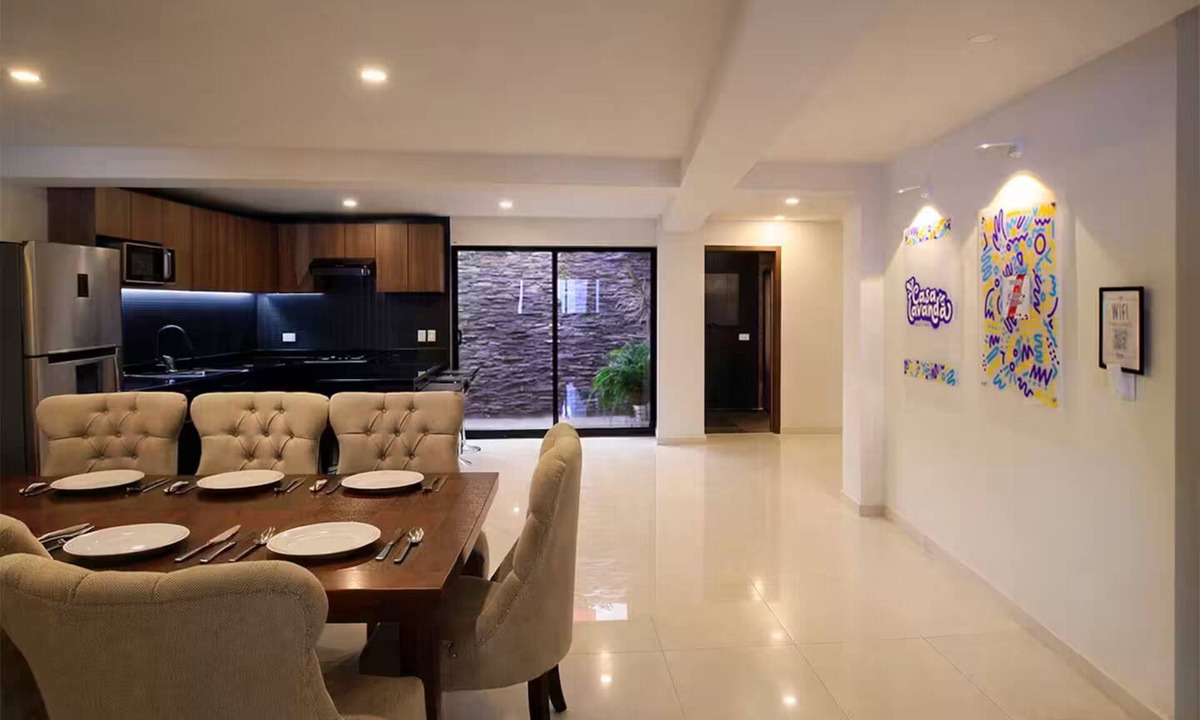 Atlixco House | 75" Cinema Room Game Room - Terrace - Family- Centrally located