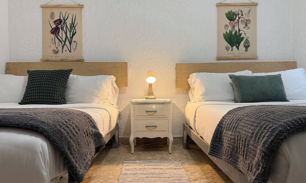 Coyoacan House | Amazing 2 Villas+1Studio in Coyoacan Mexico 15 mins Estadio and 15 mins Airport