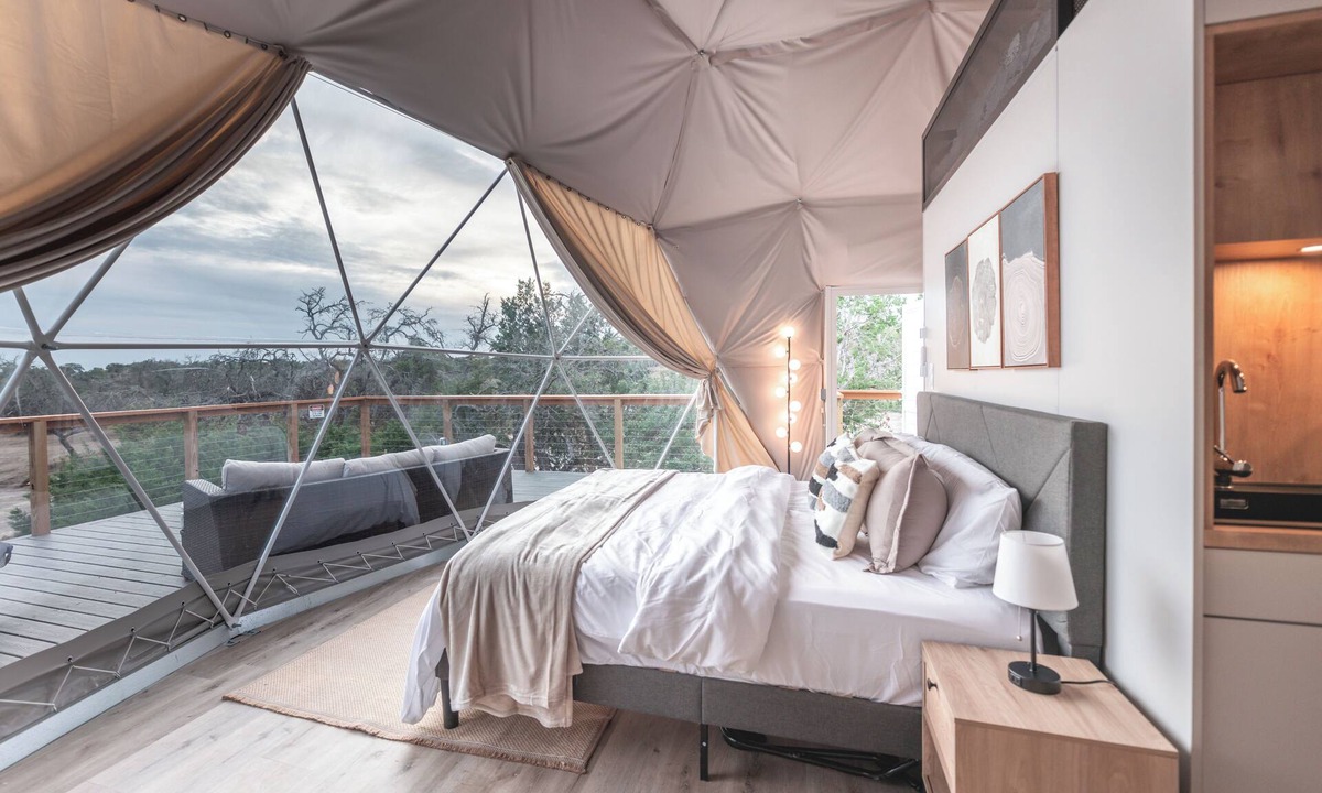 Fredericksburg Cabin | ATHENA Geodome Fredericksburg