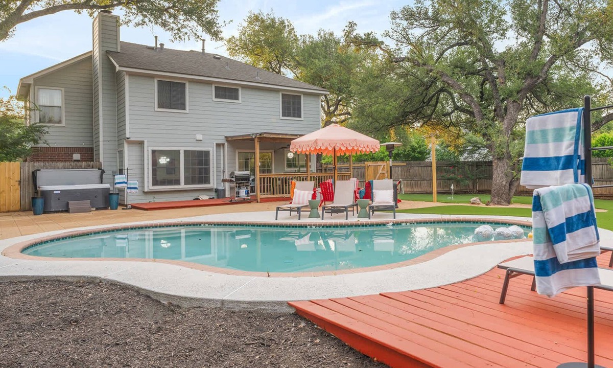 Los Indios House | Austin Encore | Pool, Hot Tub & Putt-Putt