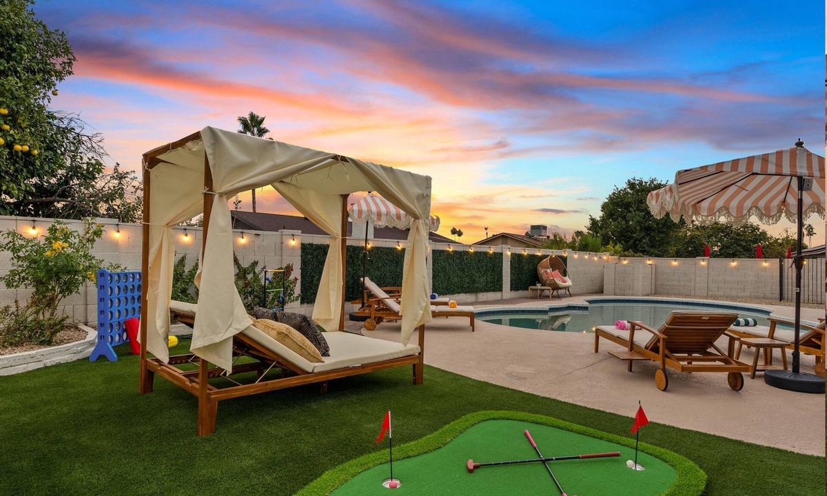 La Paz At Desert Springs House | Boho Chic LUX - New Pool + Hot Tub - Mins To OT - Games & More!