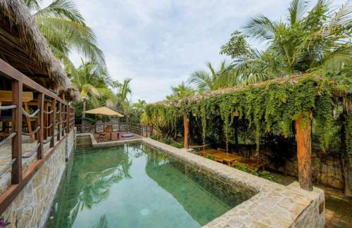 Santa Maria Tonameca House | Casa del Mar AC Rustic design Pool Paceful