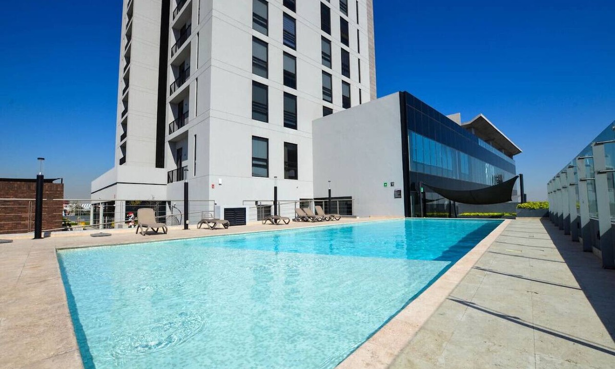 Monterrey Municipality Apartment | ¡Cerca de Fundidora! 4 camas, alberca & Gym 6H