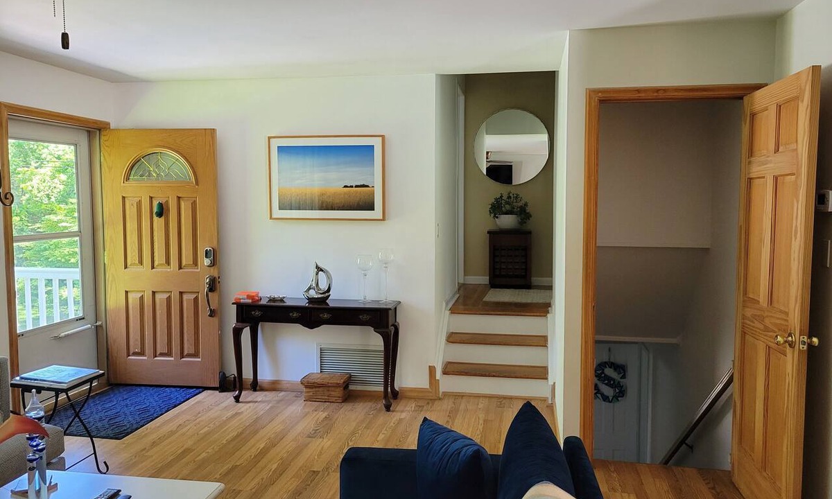 Hampton Bays House | Charming Split-Level House with heated pool, hot tub & a brand-new septic system