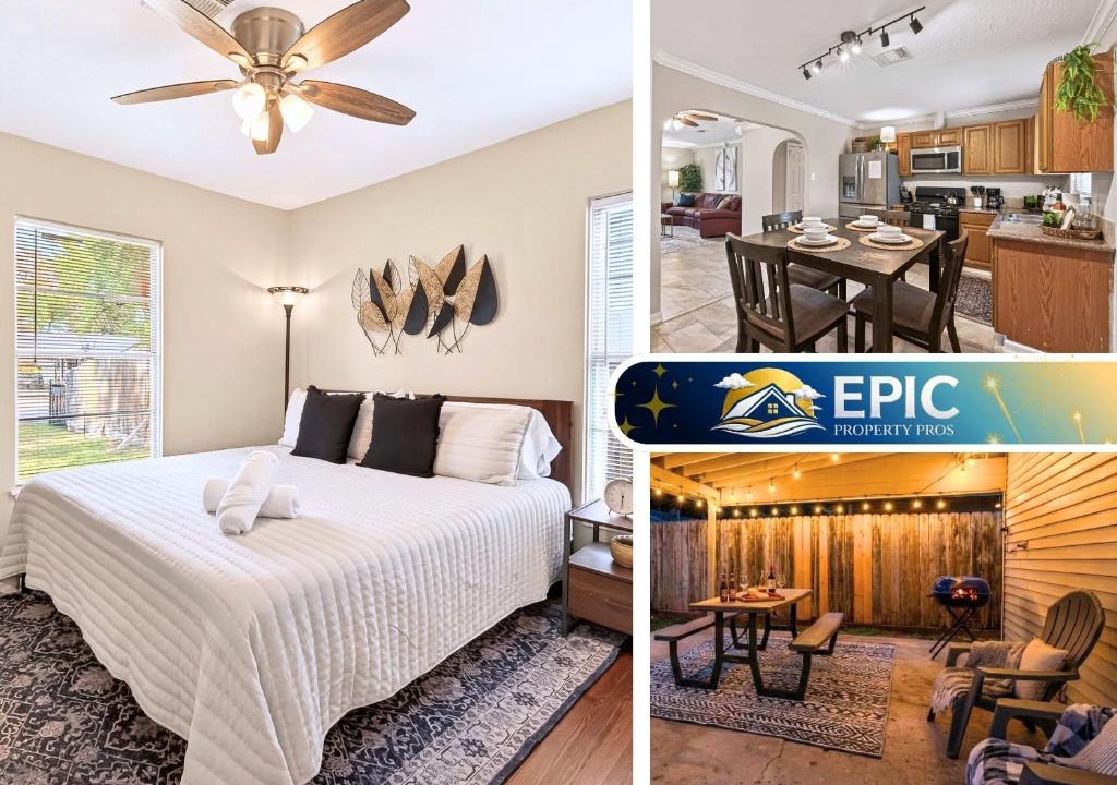 Houston House | Comfortable 3BR Home with Backyard for BBQs