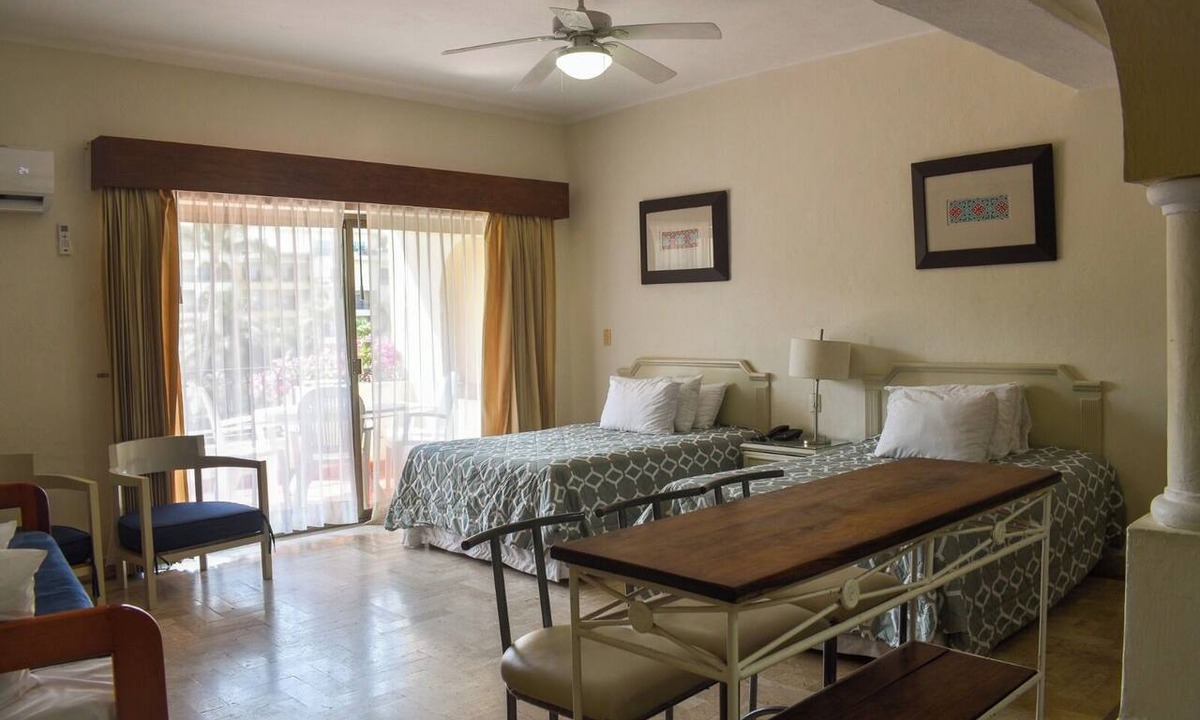 Marina Vallarta Apartment | Comfortable Studio with balcony inside Velas Vallarta resort