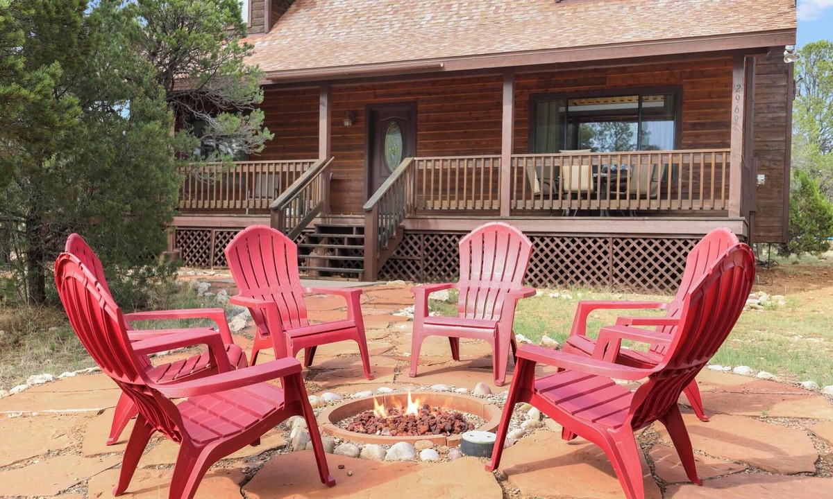 Forests Trails Cabin | Cozy Cabin Retreat - 3BR-3BA + Firepit & Fireplace