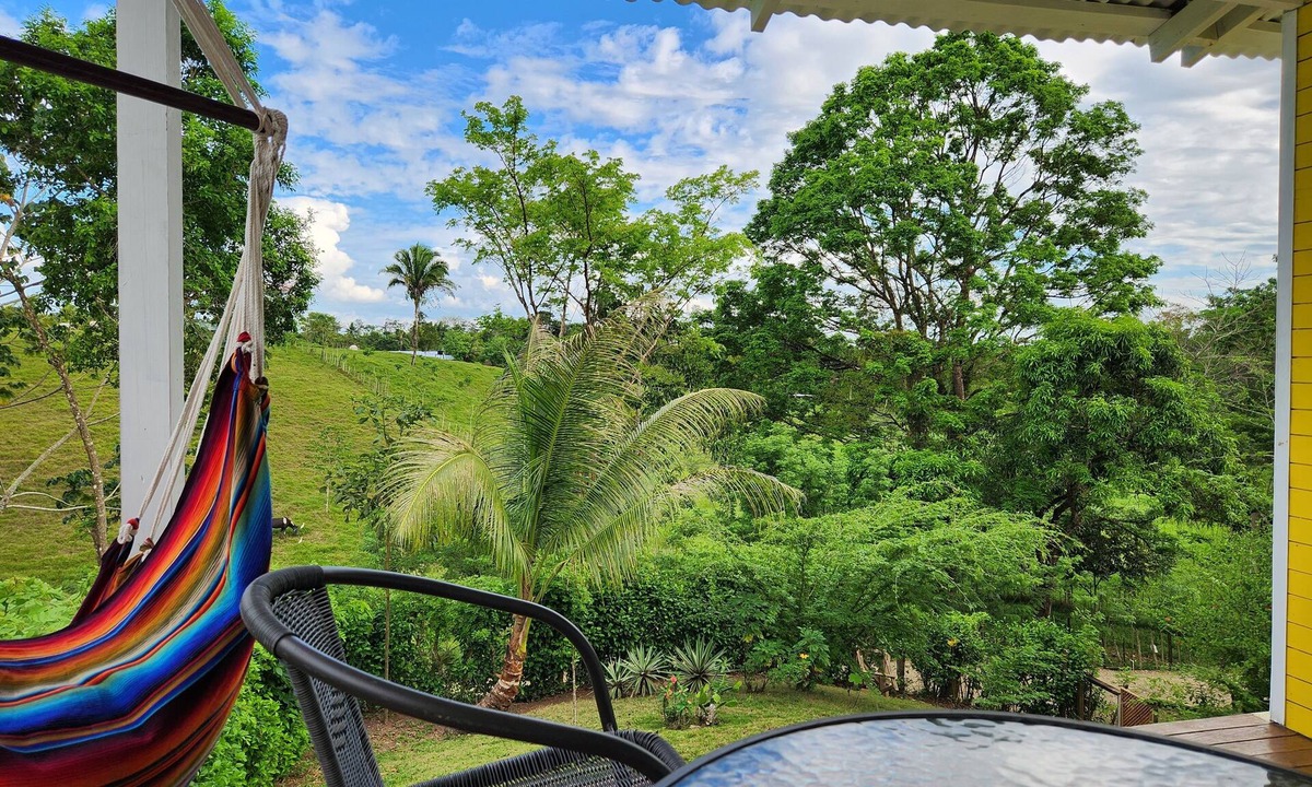 Rio Dulce Cabin | Cute & Cozy Caribbean Cabin on a farm.