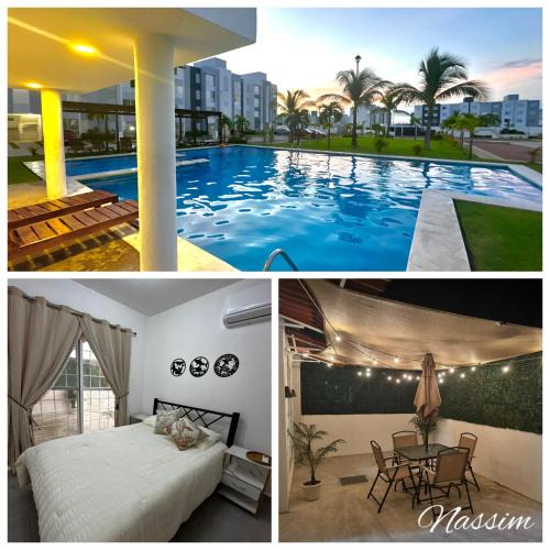 Acapulco Apartment | Depa Planta Baja con Alberca y Terraza Privada en Zona Diamante