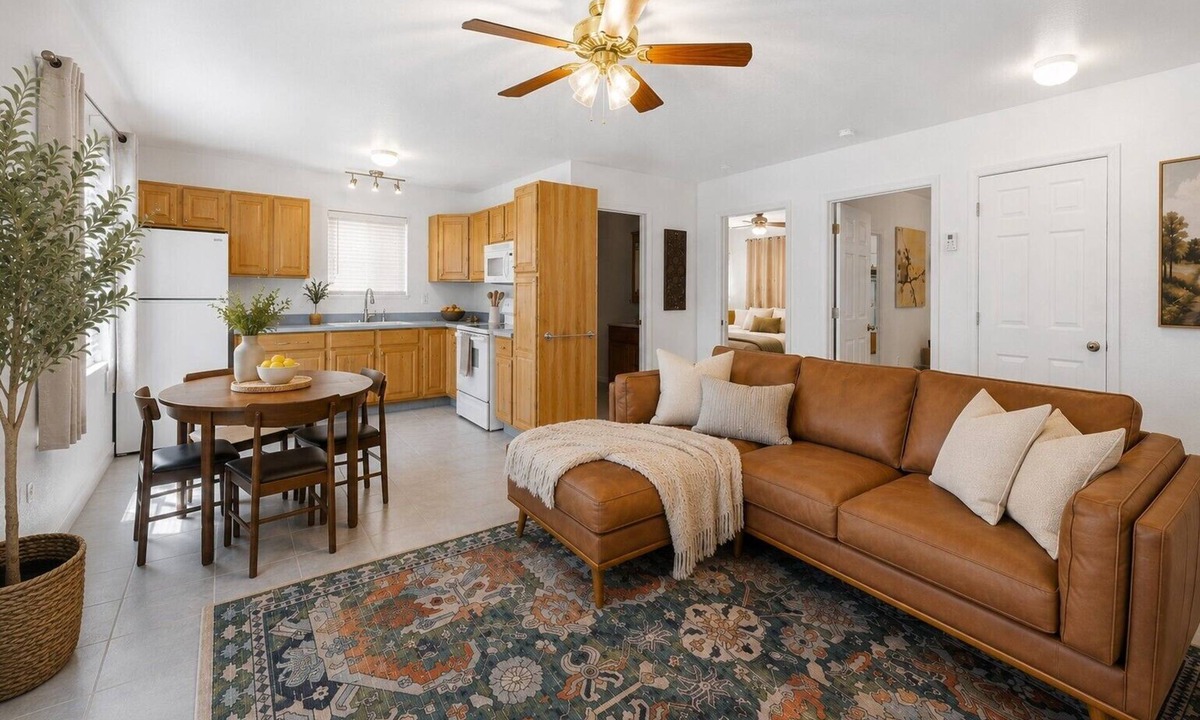 Fortuna Foothills House | Extended-Stay 2BR Home, Utilities Included, Washer & Dryer