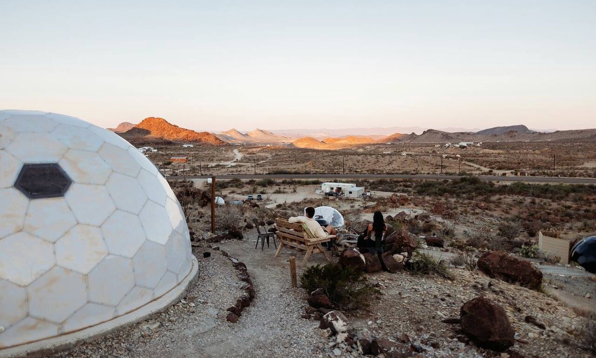 Terlingua RV Rental | Fantastic Secluded Dome with Great Desert Views in Terlingua, Texas