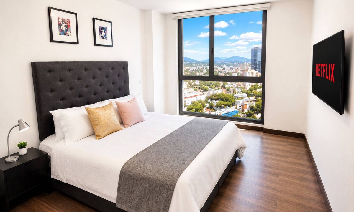 Anahuac Apartment | Major international sporting event Modern Hi-Rise with Indoor Pool & Hot Tub