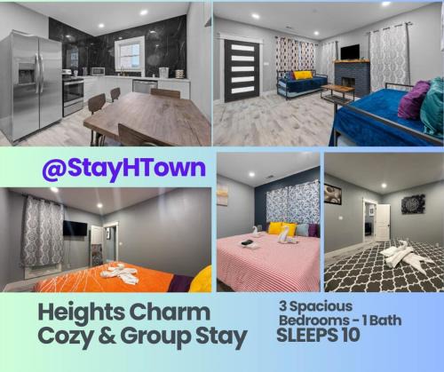 Houston Heights House | Heights Charm Cozy & Group Stay - Sleeps10