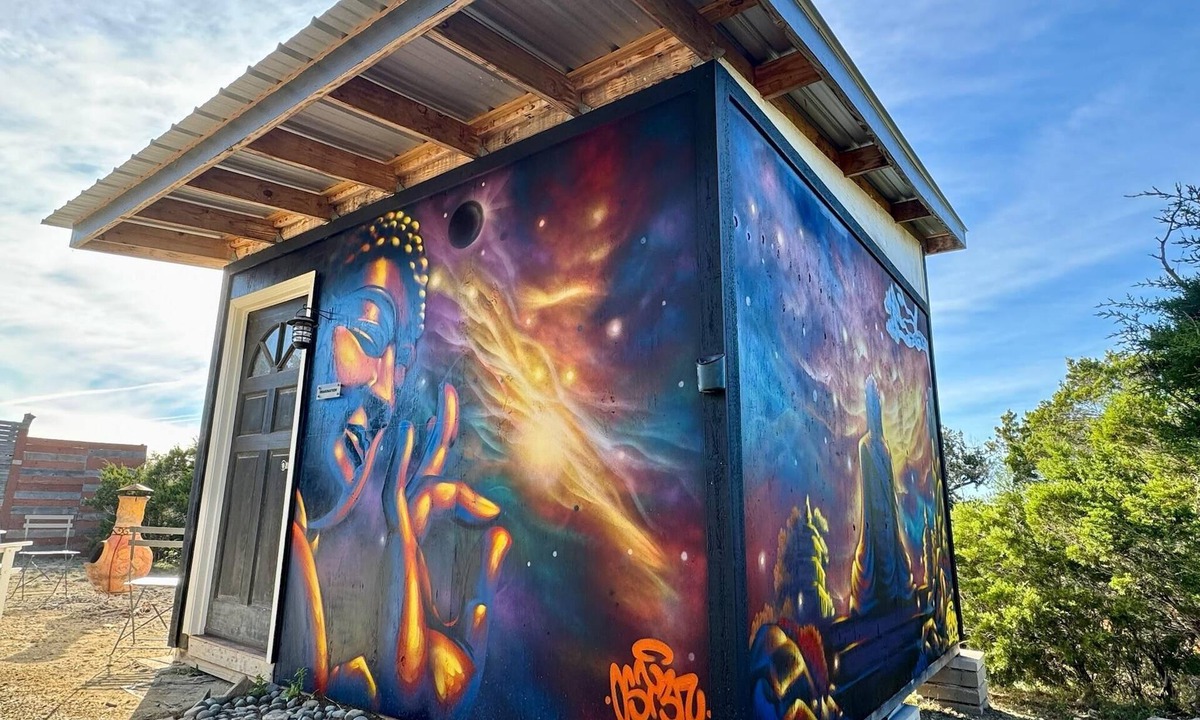 Dripping Springs Cabin | Imagination Cabin @ 13 Acres Yoga/Meditation Retreat