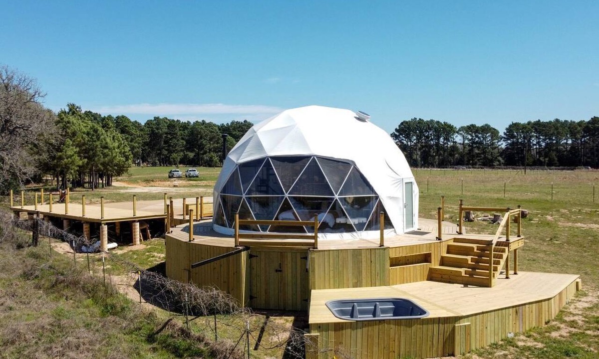 Smithville Cabin | Incredible Luxurious Dome for a Relaxing Getaway in Smithville, Texas