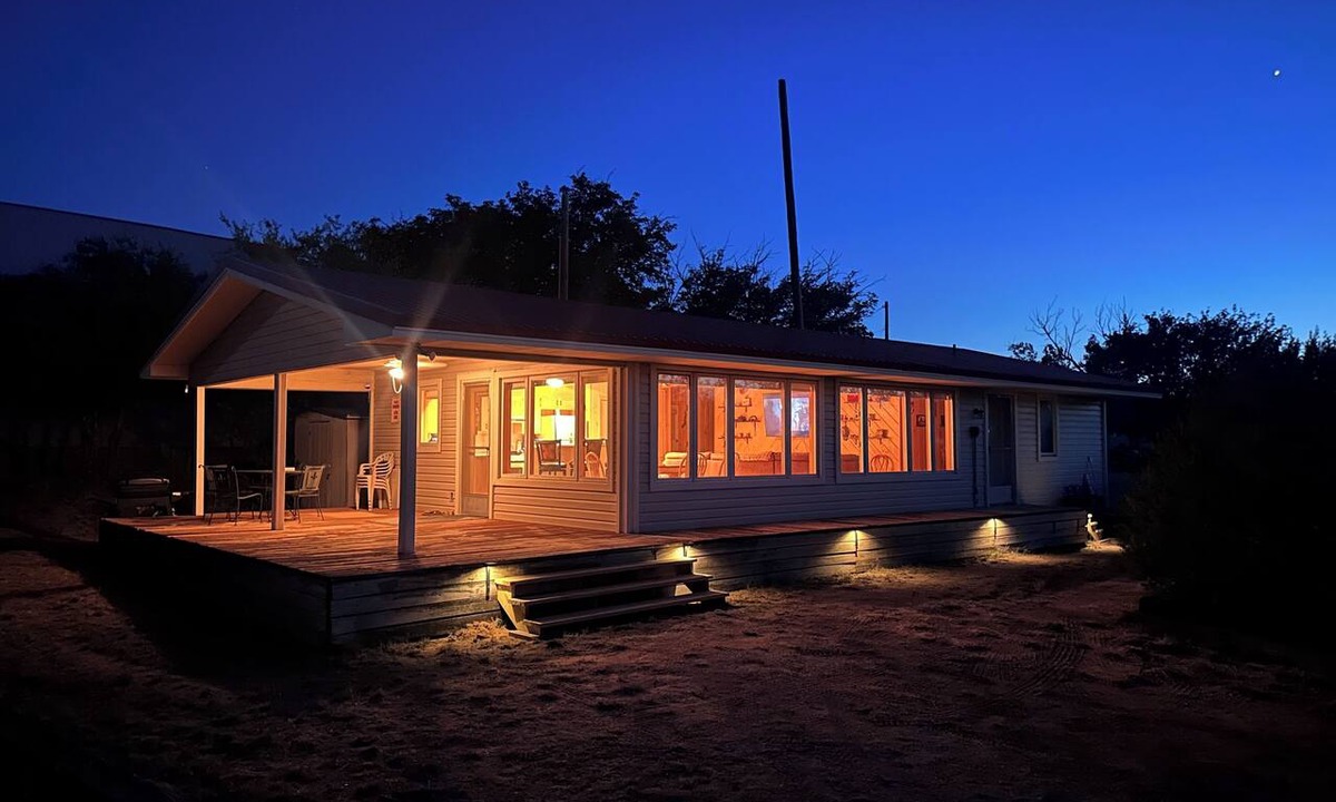 Crosbyton Cabin | Lakefront Cabin on White River Reservoir - Fishing + OHV Trails
