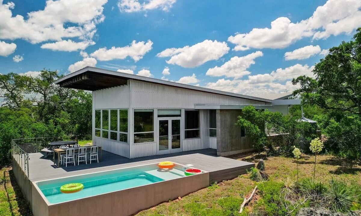 Llano House | Luxury Riverfront Retreat | 6 Cabins | Private Pool