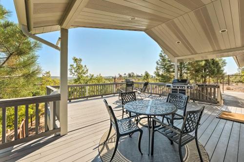 Timberland Acres House | Majestic Views & Wraparound Deck: Show Low Haven