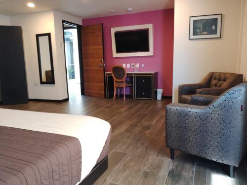 Centro Hotel | Mansion Azul Cholula