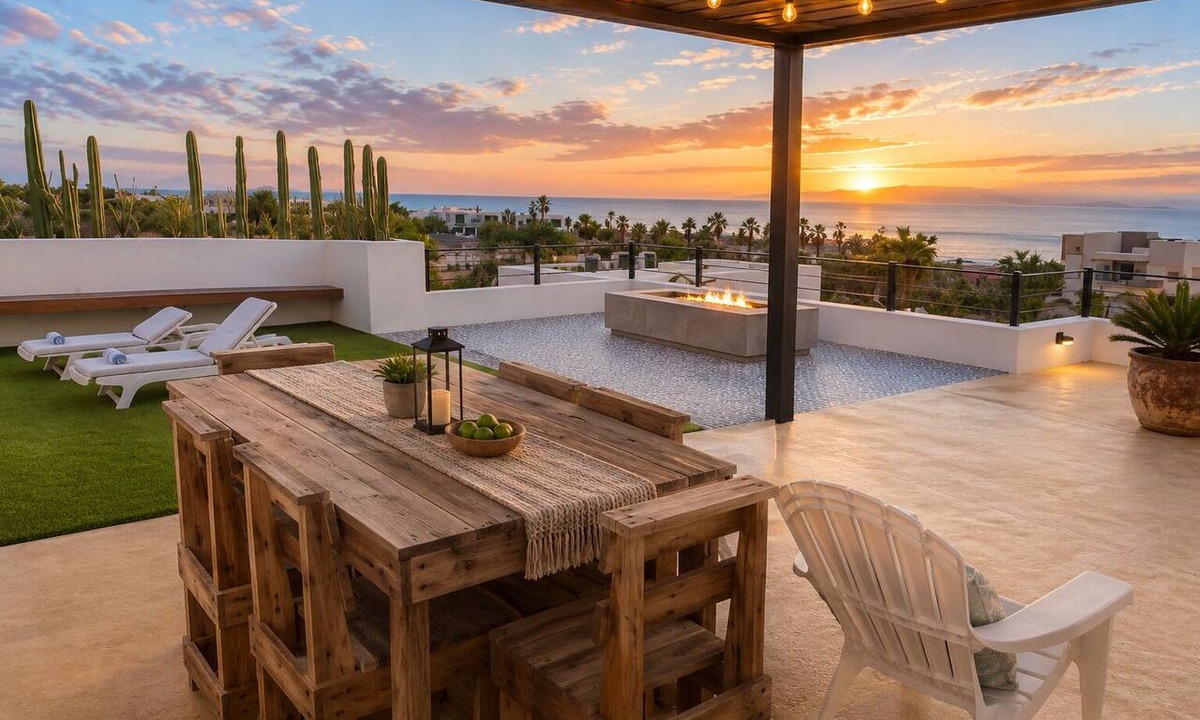La Ventana House | Modern, Clean & Airy Beach Retreat with Pool and Rooftop Ocean Views