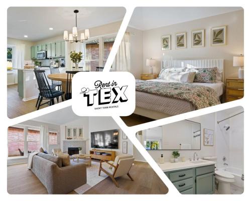Round Rock House | Modern & Cozy 3BR Retreat W Table tennis Sleeps 6