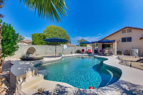 Fletcher Heights House | Patio + Fire Pit: Peoria Getaway Near Golfing!