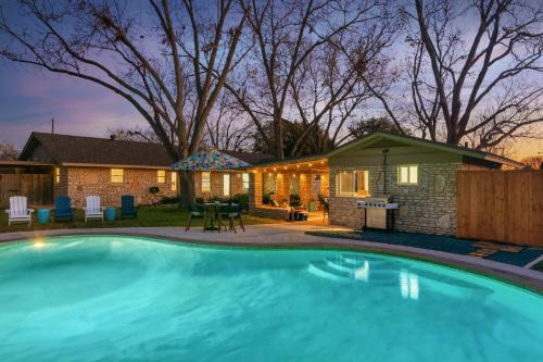 Walnut Place House | Poker Paradise and Pool Cabana