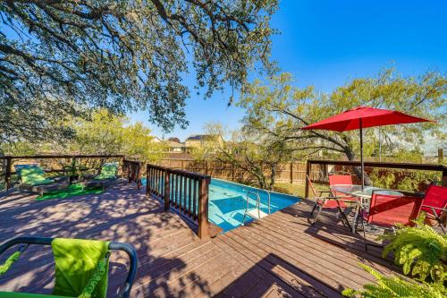 West San Antonio House | Pool, Deck & Huge Yard! Spacious San Antonio Home