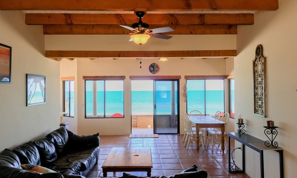San Felipe House | PROMO-Beach Front on a Sandy Beach, Hi speed Wi-Fi- Gated community