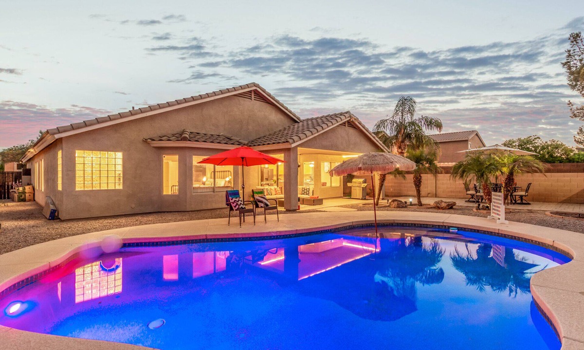 Cooper Commons House | Relaxing Chandler Pool Escape with Game Room and Office! Discount!