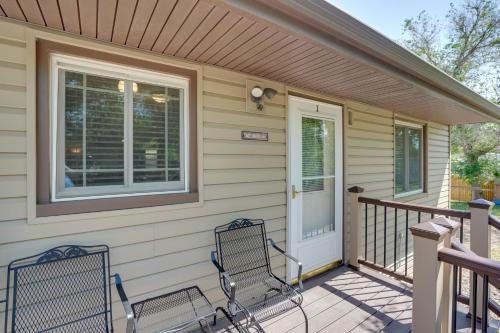 Medora House | 'Sacajawea Suite 1' w/Deck in Heart of Medora!