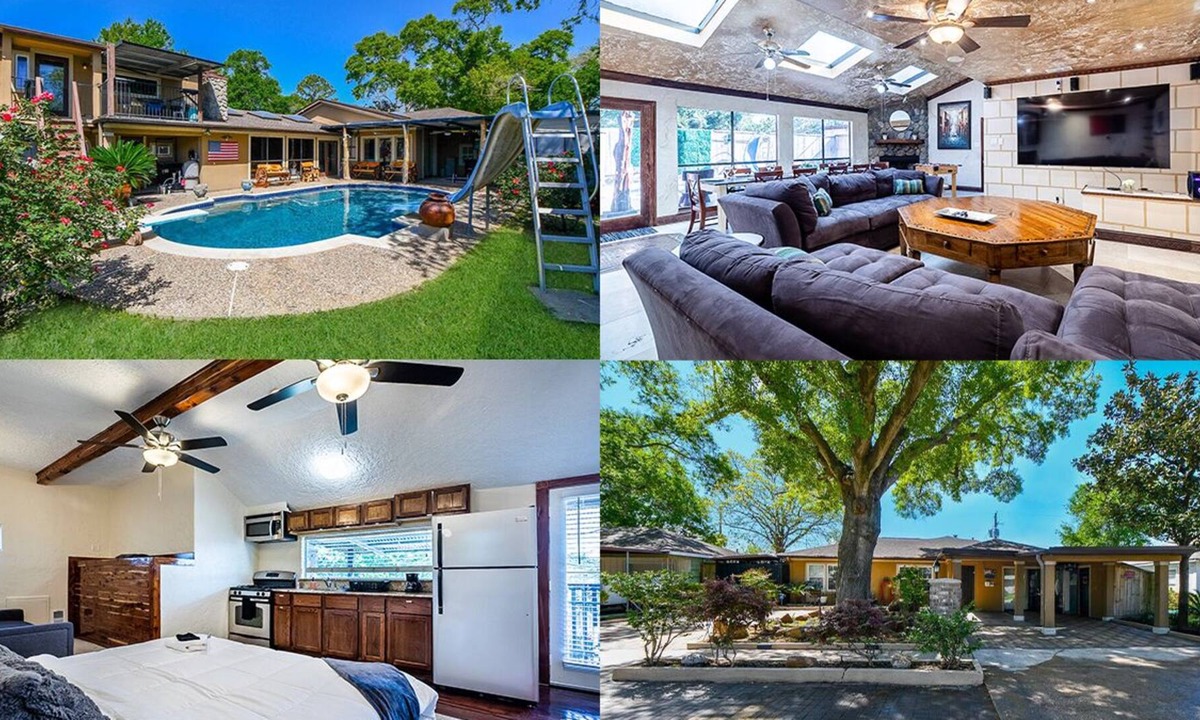 Spring Branch East House | TEXAS SIZE Estate | Pool | Bar | Games | 8 br& 4ba