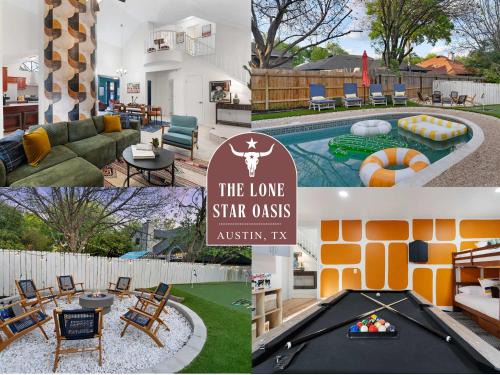 Wells Branch House | The Lone Star Oasis - Pool Karaoke & Game Room