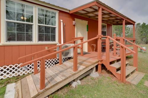 Waller House | Tranquil Plantersville Cabin: Farm Animals On-Site