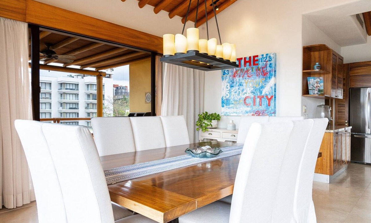 Bucerias Apartment | Turquesa - Penthouse, Two Level Beach (30 Steps)