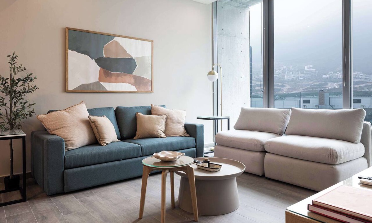 Monterrey Apartment | Valle Poniente, Pool, Gym & Mountain View Balcony