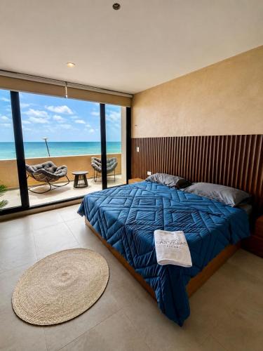 Telchac Puerto Villa | Villa con rooftop para atardeceres