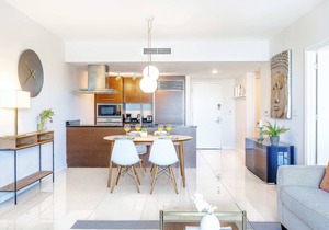 Riverwalk Access | Chic Brickell Condo in Miami