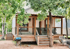 Waterfront Cabin at Son’s Geronimo – 25-acre nature resort on creek! - SG19