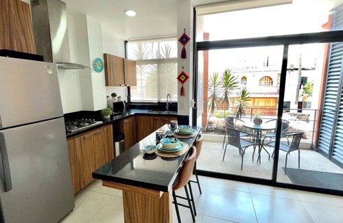 Diaz Ordaz Condo | 1 BR w KING Bed Rooftop Pool Walk to BEACH Prime Location