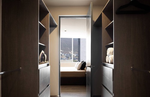 Monterrey Apartment | 17th-Floor Huasteca Mountain Views, Roofool & Gym