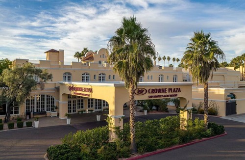 Downtown Resort | 2 King Units for 8! Relaxing Pool, Steps from Golf Course!
