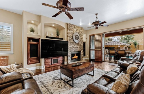 Power Ranch House | 6BR Gilbert Retreat: Pool, Hot Tub, Game Room