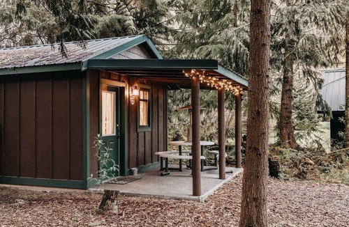 Maple Falls Cabin | 72MF - Rustic - Pets Ok - Sleeps 2 by RedAwning