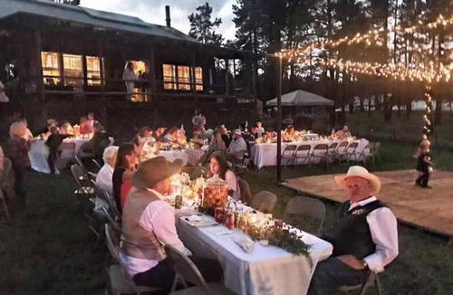 Blue Cabin | A peaceful setting for guests to relax and unwind. 18 Guest, 2 floor cabin